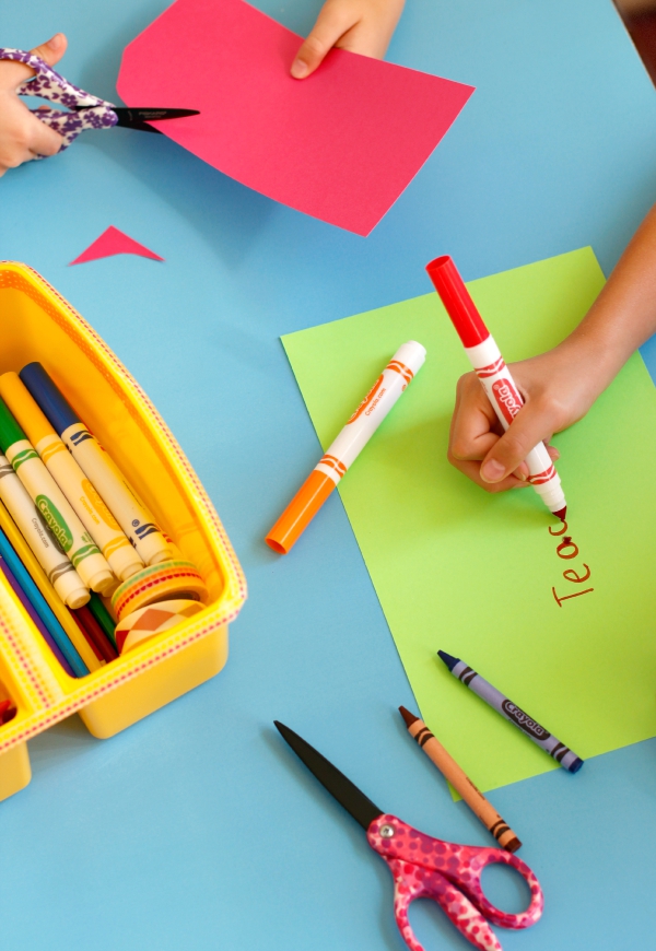 Back to School DIY Craft Caddy - Make and Takes